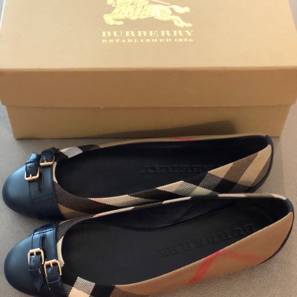 Burberry Shoes - Burberry Ballerina Bridle Housecheck Avonwick
